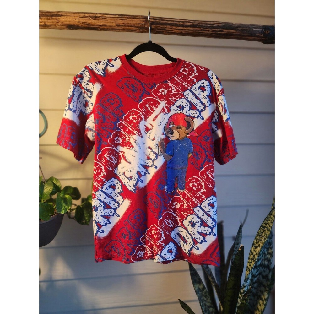 Fresh Vibes Savage Drip Graphic Men's T-Shirt Size M